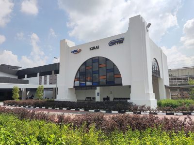 KTM Railway Station at Kulai