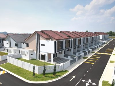 Terrace House at Desa Tebrau